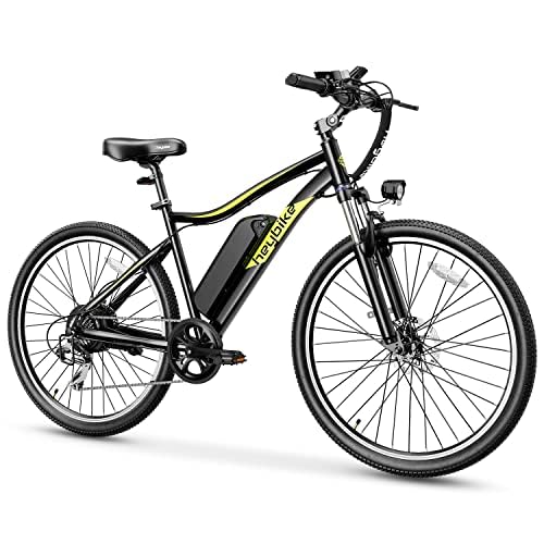 Heybike Race Max Electric Bike for Adults with 500W Motor, 22mph Max Speed, 600WH Removable Battery Ebike, 27.5" Electric Mountain Bike with 7-Speed and Front Suspension