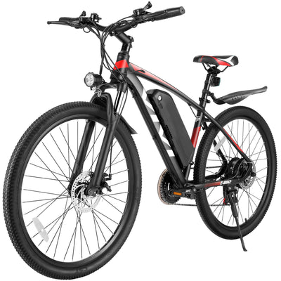 Vivi Electric Bike, 27.5" Electric Bike for Adults 500W Ebike 20MPH Electric Mountain Bike with 48V 10.4AH Removable Battery, Up to 50 Miles, Cruise Control, 21 Speed Adult Electric Bicycles